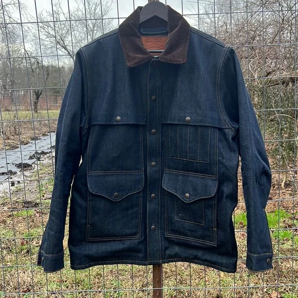 Filson Lined Denim Cruiser Jacket - Picture 2 of 9